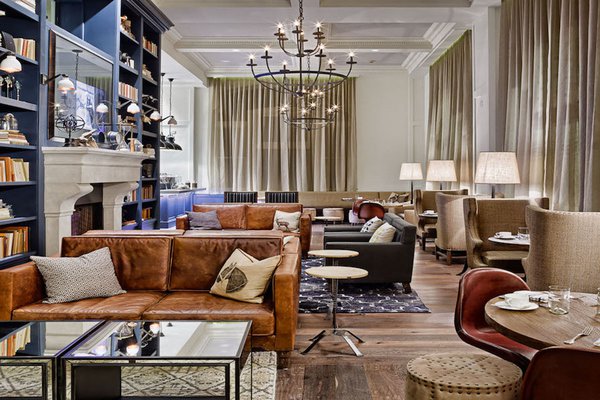 Main lobby at Hotel Teatro