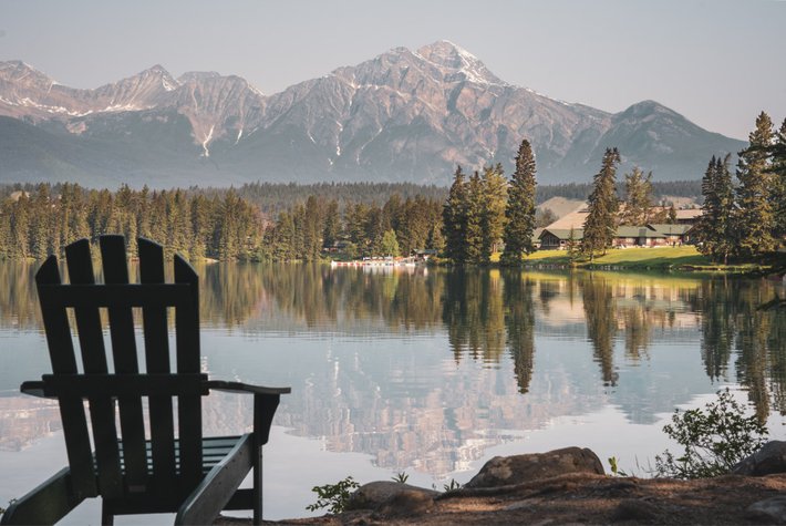 Fairmont Jasper Park Lodge.