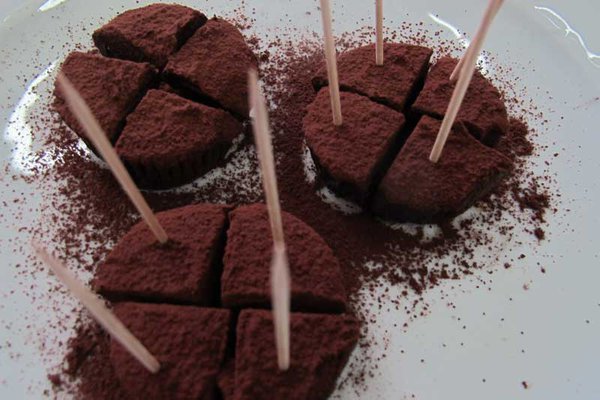 Ganache from Torta Pistocchi.