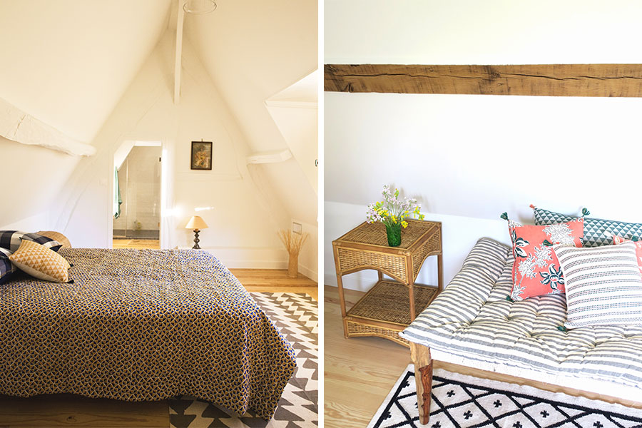 Usha Bora's home in Le Heron, France