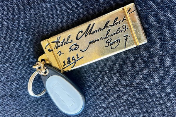 Hotel Montalembert room key