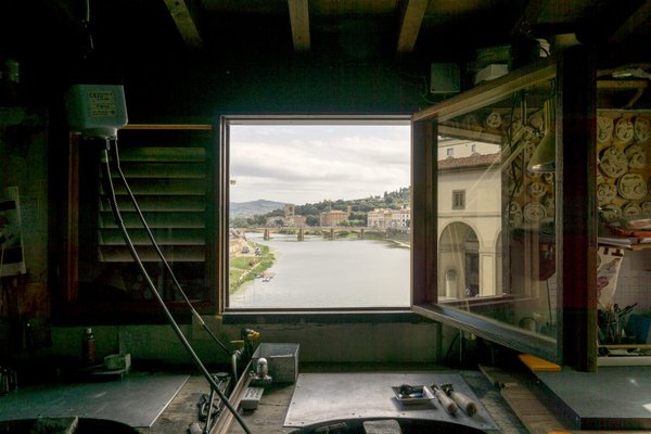 Jeweler Workshop on the Ponte Vecchio in Florence