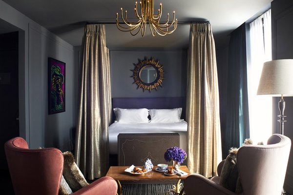 The Mandrake Suite at the Mandrake Hotel.