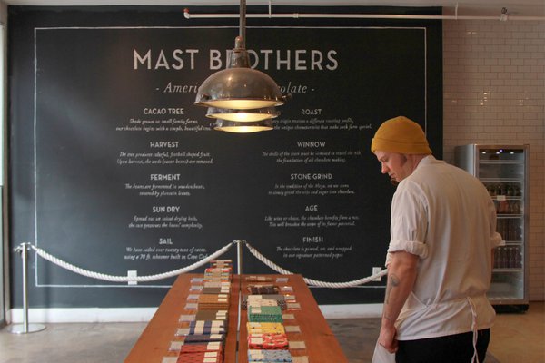 Mast Brothers Retail Area