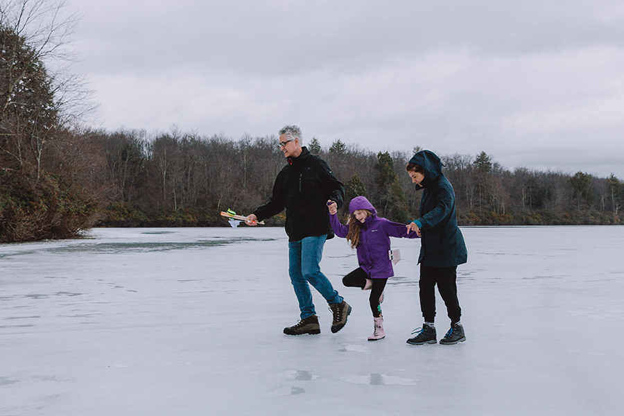 Sand Pond, Family