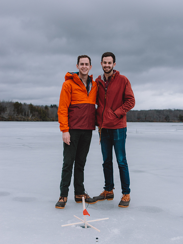 Sand Pond, Couple Posing