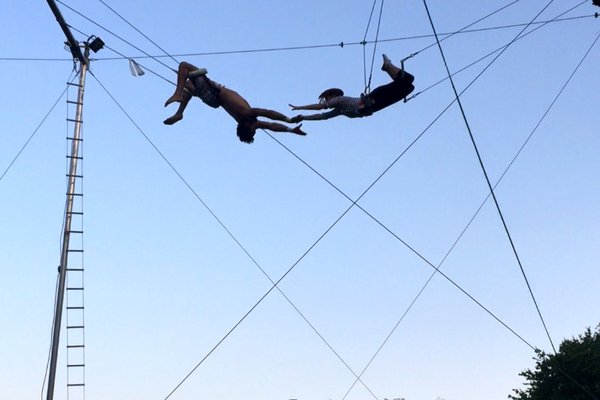 Trapeze at Omega Institute, Rhinebeck, New York