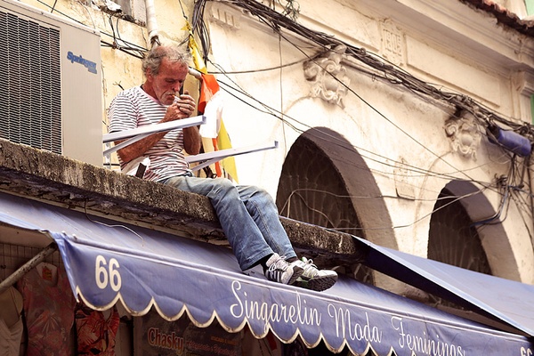 Street Scene in Rio