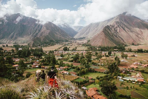 A morning hike at Inkaterra Hacienda Urubamba.