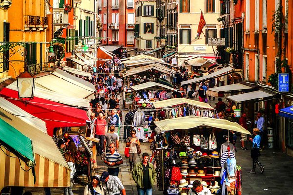 Street Market in Venice