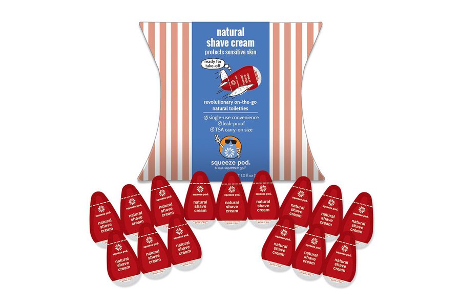 Squeeze Pod Natural Shave Cream