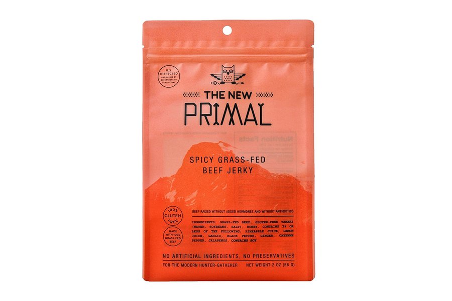 The New Primal Spicy Beef Jerky