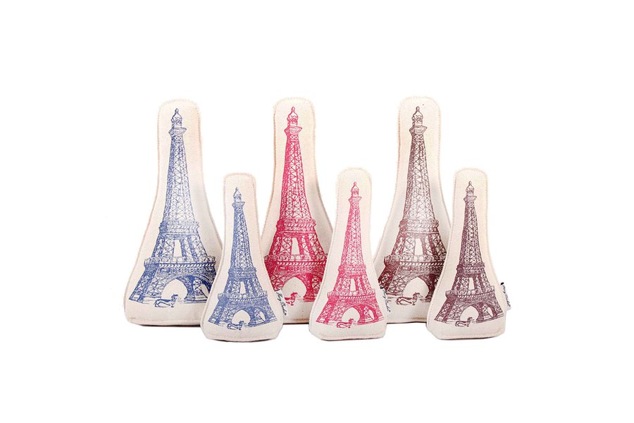 Eiffel Tower Dog Toy