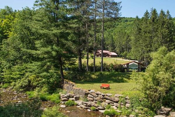 Urban Cowboy Lodge in Catskills, NY.