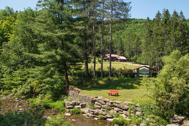 Urban Cowboy Lodge in Catskills, NY.