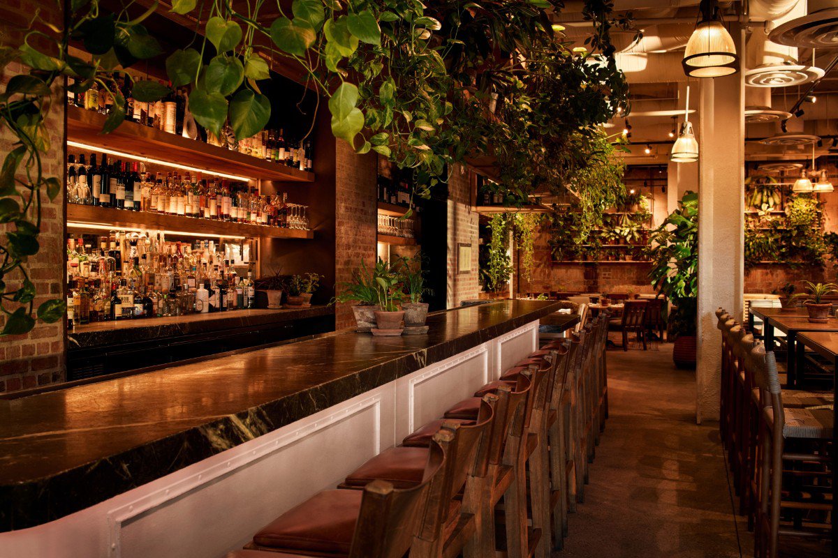 Bar at Jams at 1 Hotel Central Park