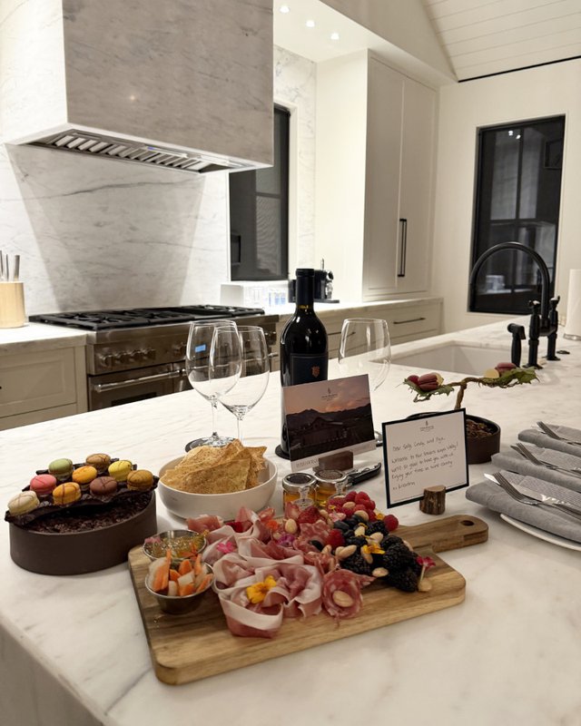 snacks left in the kitchen in the premier villa snacks left in the kitchen in the premier villa