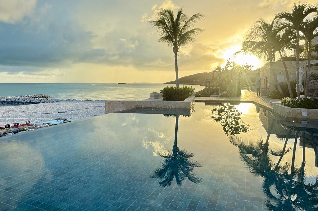 The pool at the Stand in Turks and Caicos The pool at the Stand in Turks and Caicos