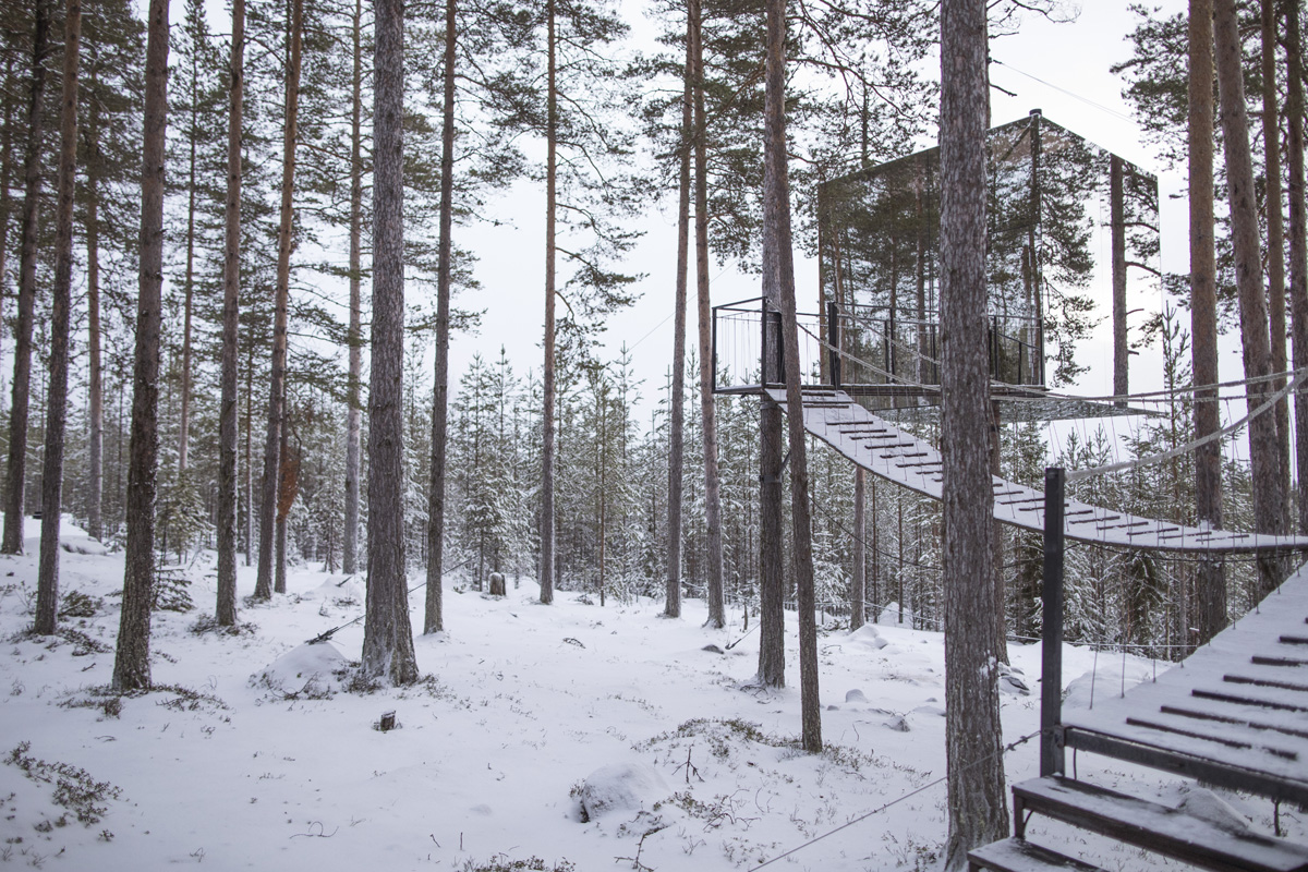 Swedish Lapland: Backpack Museums and Ice-Carved Hotels Showcase Design Excellence