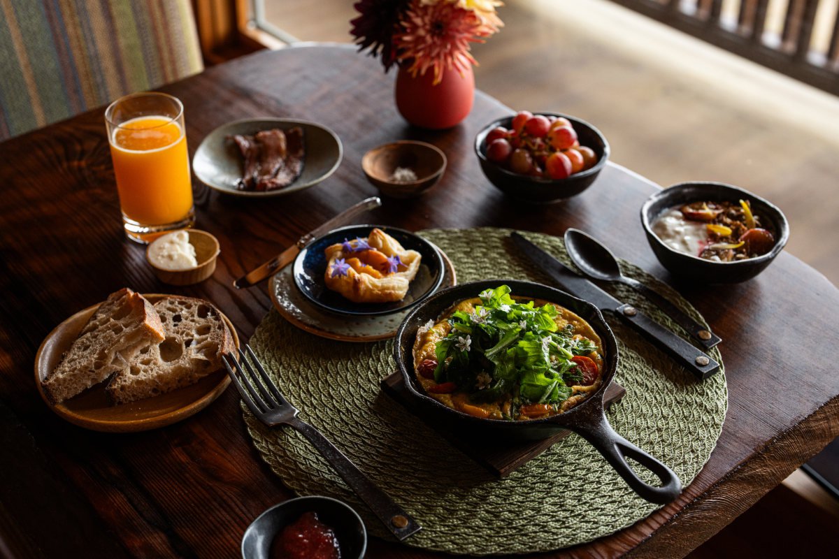 breakfast at The Inn at Newport Ranch. breakfast at The Inn at Newport Ranch.
