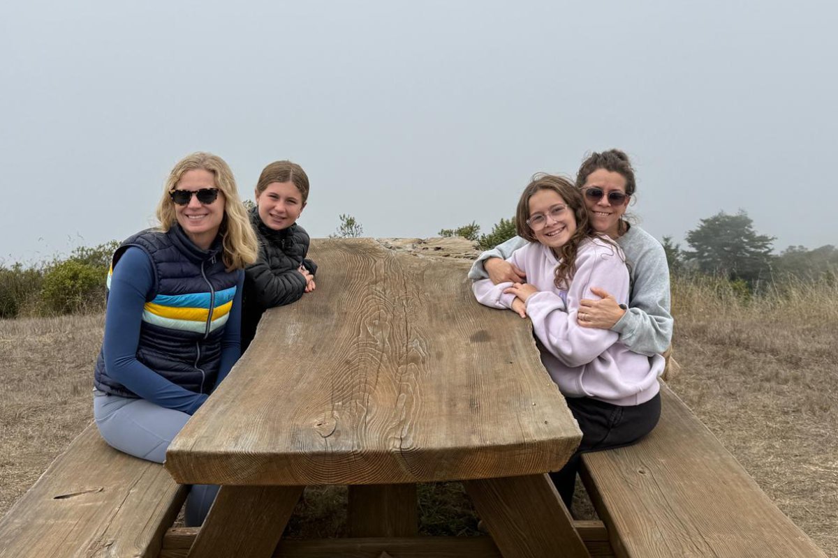 a family picture on the bluff a family picture on the bluff