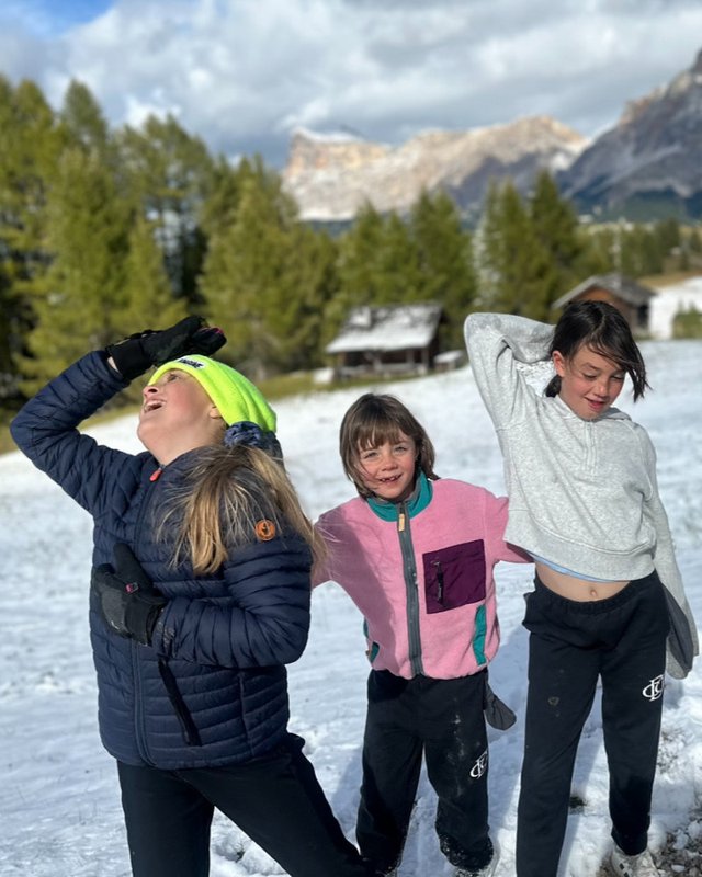 girls on a mountaintop