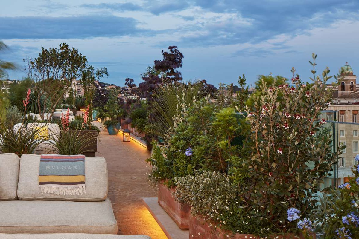 Bulgari Hotel Roma rooftop