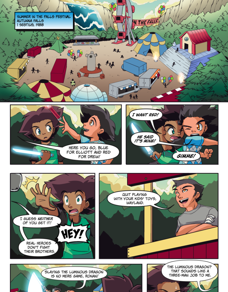 Electric Fencer - Episode 2, Page 1: ELF001-001