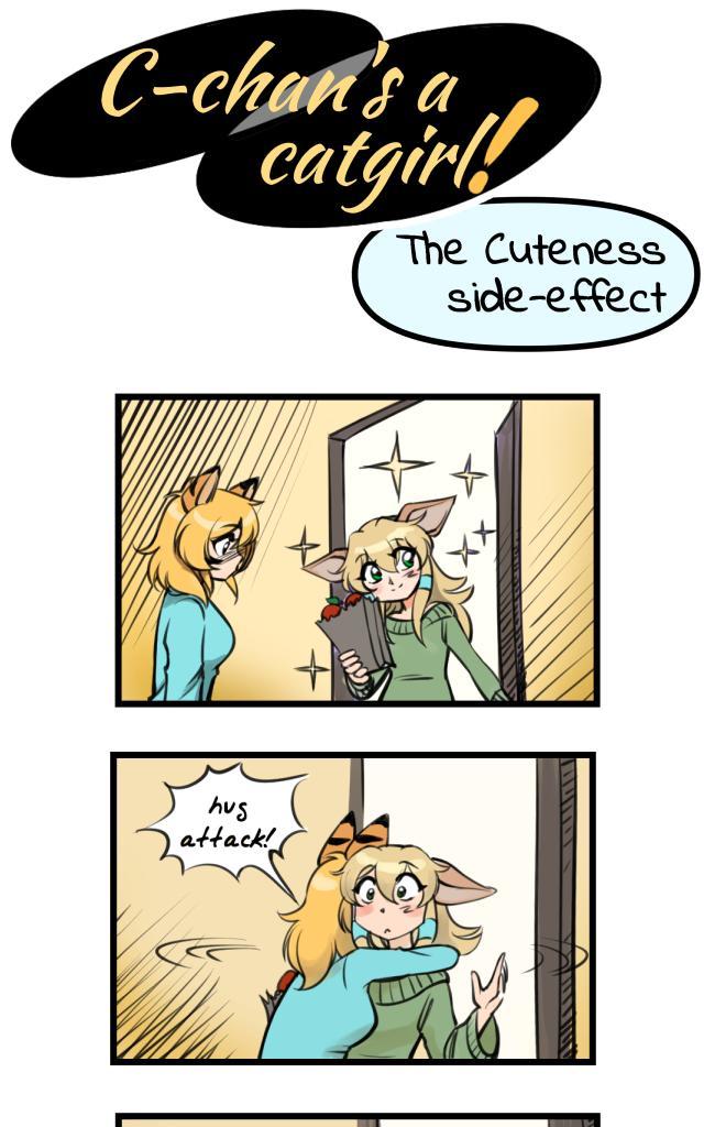 C-chan's a Catgirl! - Episode 1, Page 1: 001 - The cuteness side-effect