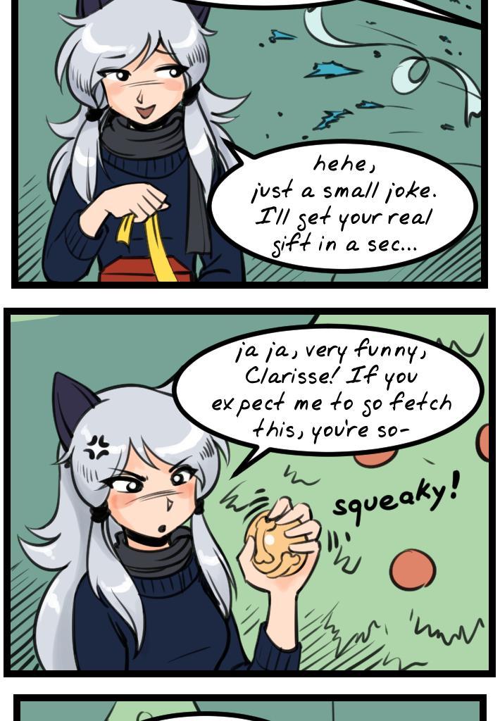 C-chan's a Catgirl! - Episode 2, Page 1: 002 - Joke Gifts