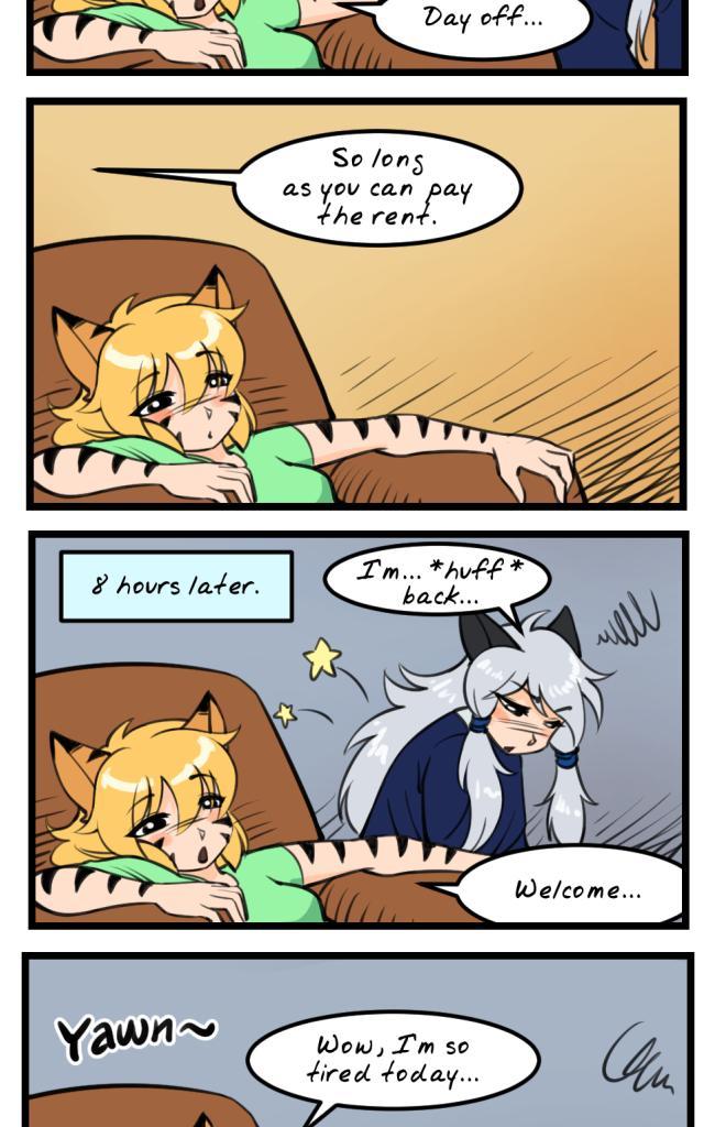 C-chan's a Catgirl! - Episode 5, Page 1: 005 - Day Off
