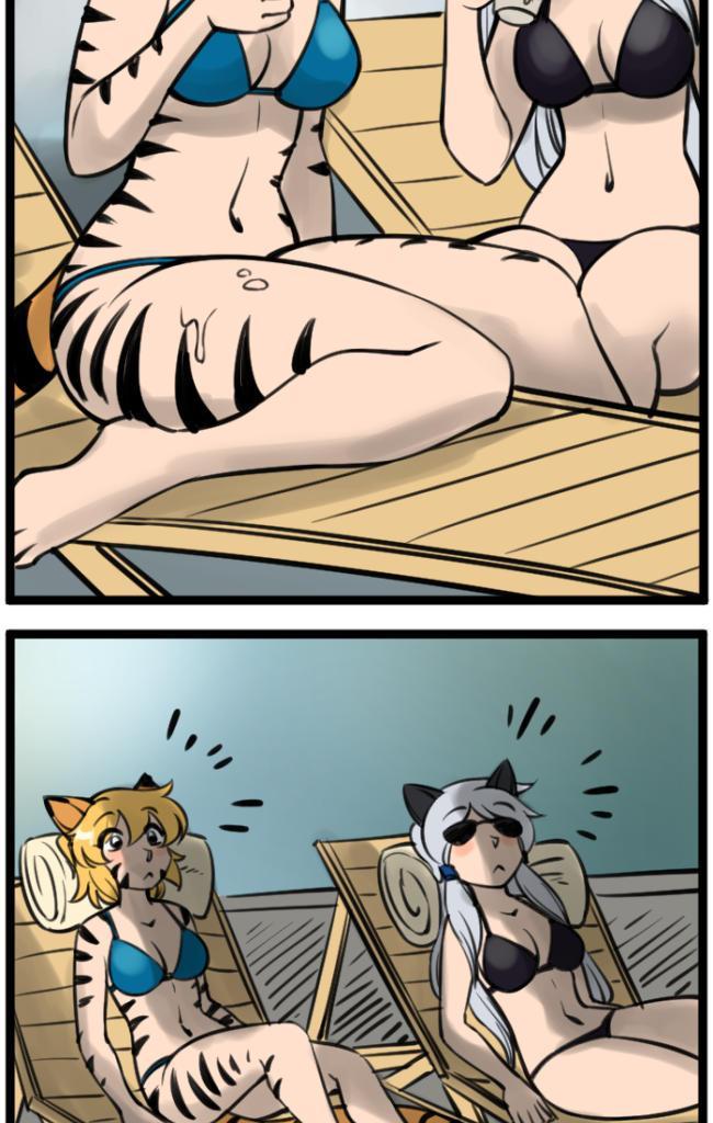 C-chan's a Catgirl! - Episode 8, Page 1: 008 - Summer Special