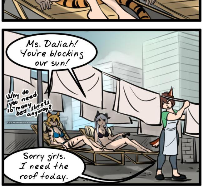 C-chan's a Catgirl! - Episode 8, Page 1: 008 - Summer Special