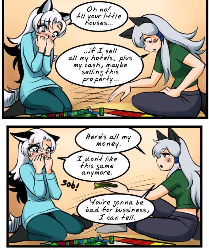 C-chan's a Catgirl! - Episode 9, Page 1: 009 - Tabletop Gaming