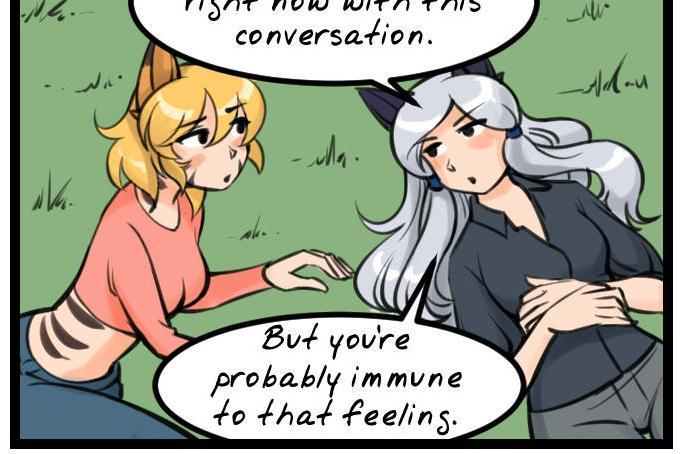 C-chan's a Catgirl! - Episode 14, Page 1: 014 - Distressed