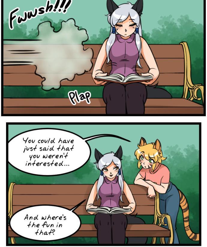 C-chan's a Catgirl! - Episode 15, Page 1: 015 - Not Interested