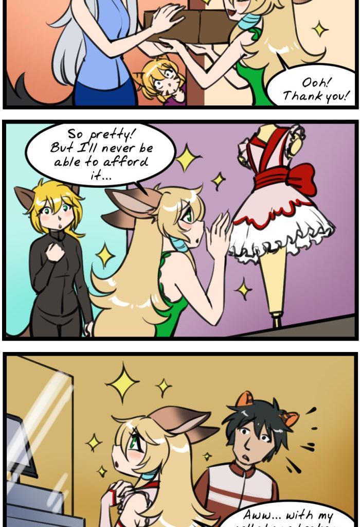 C-chan's a Catgirl! - Episode 17, Page 1: 017 - The cuteness side-effect 3. Revenge Edition!