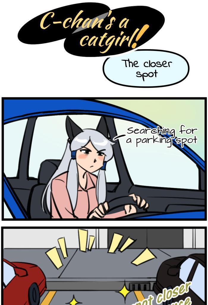 C-chan's a Catgirl! - Episode 18, Page 1: 018 - The Closer Spot
