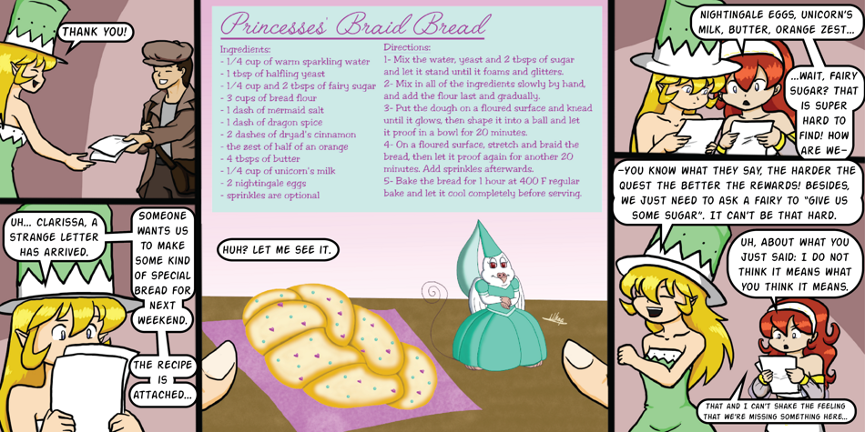 Breadfinder - Episode 21, Page 1: 021-A wizard did it