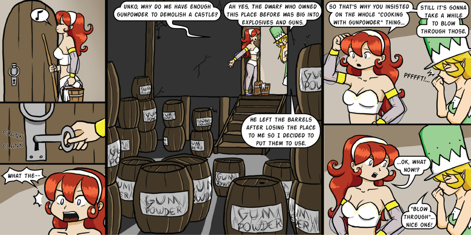 Breadfinder - Episode 27, Page 1: 027-The dark spice rises