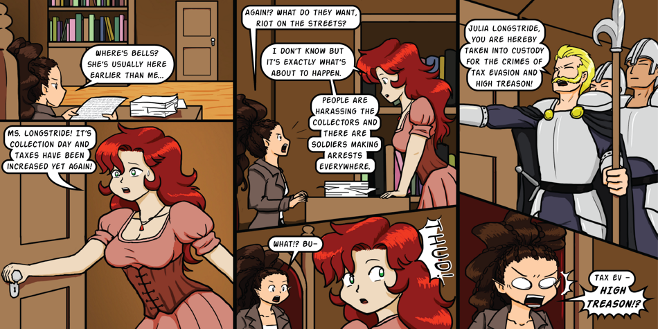 Breadfinder - Episode 35, Page 1: 035-Flat-footed