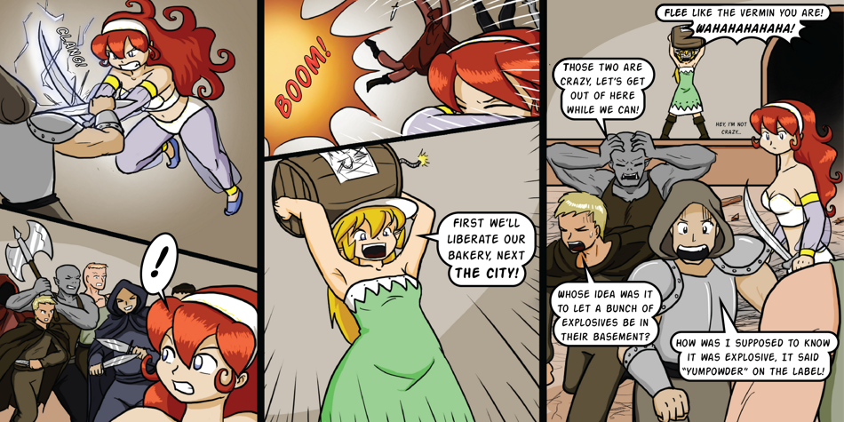Breadfinder - Episode 53, Page 1: 053-The dark spice rises