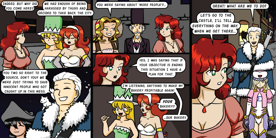 Breadfinder - Episode 57, Page 1: 057-Makin' my plan downtown