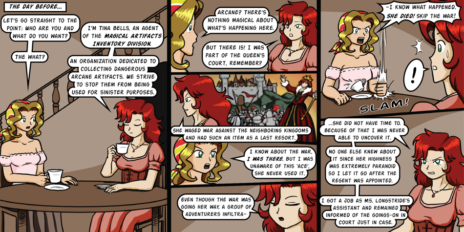Breadfinder - Episode 58, Page 1: 058-We forgot about the backstory