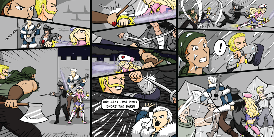 Breadfinder - Episode 70, Page 1: 070-Everybody freeze!