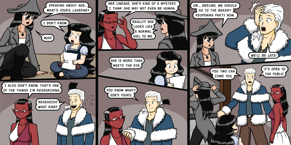 Breadfinder - Episode 99, Page 1: 099-You're hired! Ok, bye.