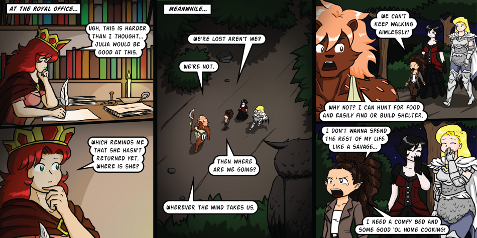 Breadfinder - Episode 101, Page 1: 101-Where in the world is Julia