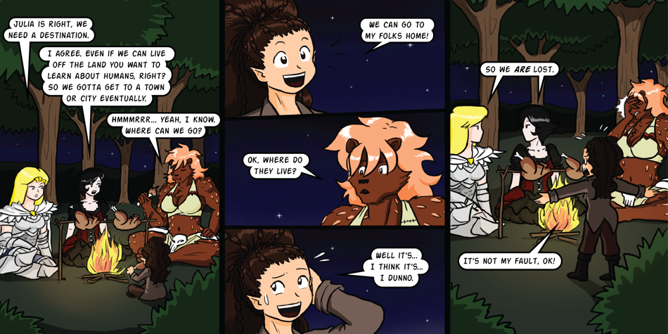 Breadfinder - Episode 102, Page 1: 102-In the middle of nowhere