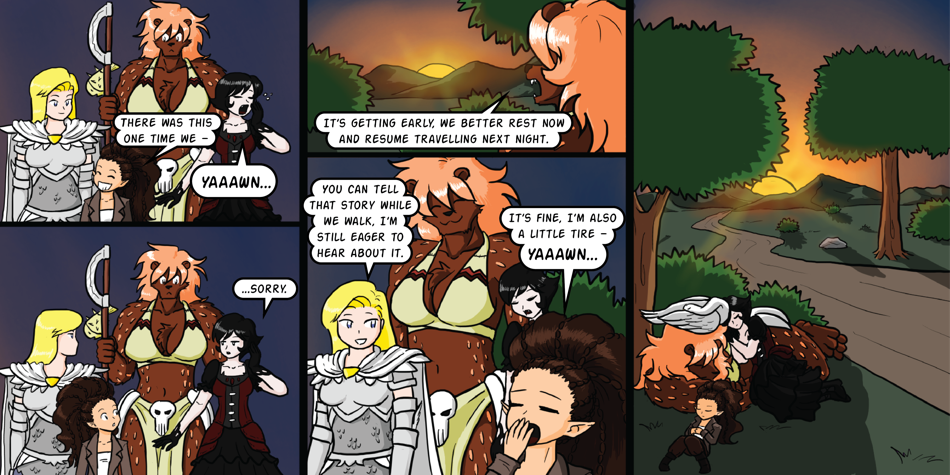 Breadfinder - Episode 107, Page 1: 107-Sleeping halflings tell no tale