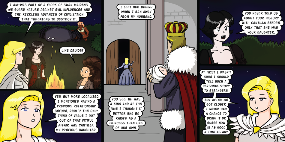 Breadfinder - Episode 117, Page 1: 117-A swan's tale